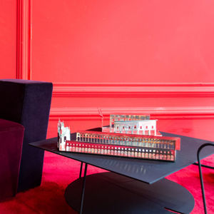 plateau de service en acier