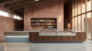 comptoir réfrigéré pour bar