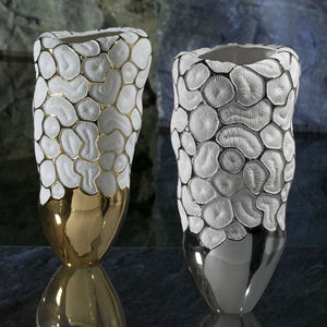 vase contemporain / en porcelaine