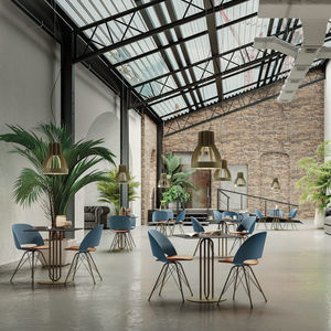 pied de table en acier inoxydable