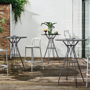 pied de table en acier inoxydable