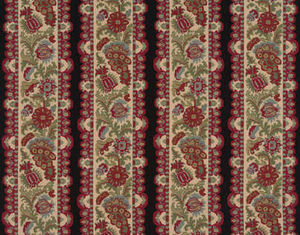 tissu d'ameublement / à motif / en coton / en viscose