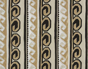 tissu d'ameublement / à motif / en lin / en viscose