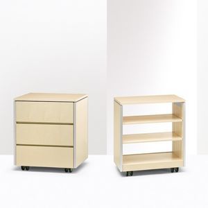 caisson de bureau en aluminium