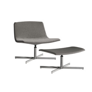 chauffeuse contemporaine / en tissu / en métal / luge