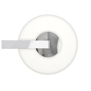 miroir de salle de bain mural / lumineux (LED) / contemporain / rond