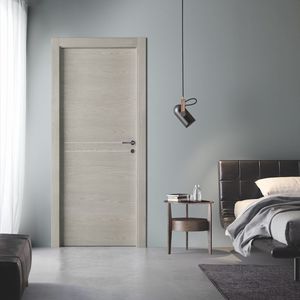 porte d'intérieure / battante / en stratifié