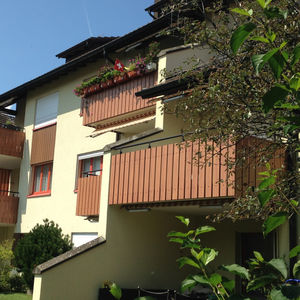 balcon à barreaux