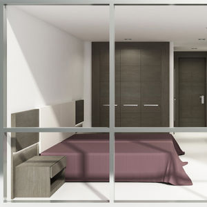 chambre d'hôtel contemporaine