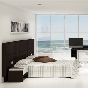 chambre d'hôtel contemporaine