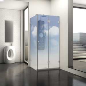 paroi de douche pliante