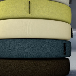 tissu d'ameublement / uni / en polyester / en Trevira CS®