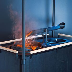 poêle de sauna contemporain 1