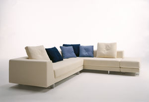 canapé modulable / contemporain / en tissu / 2 places