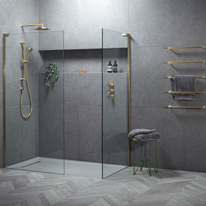 paroi de douche fixe