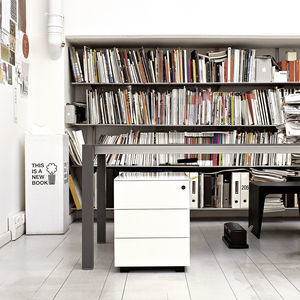caisson de bureau en aluminium