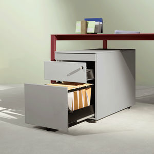 caisson de bureau en aluminium