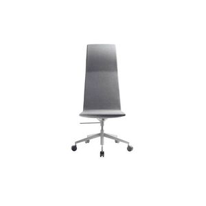 chaise de bureau contemporaine / à roulettes / tapissée / pivotante