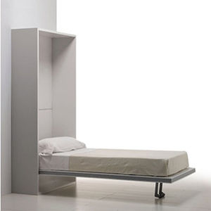 lit escamotable / simple / contemporain / en contreplaqué