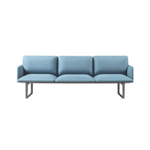 banquette modulable / contemporaine / en aluminium / en tissu
