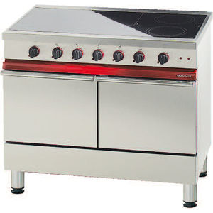cuisinière électrique / à induction / professionnelle / en inox