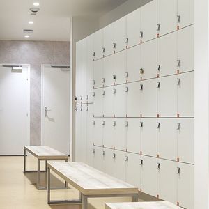 casier vestiaire en mélaminé