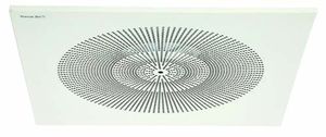 diffuseur d'air de plafond / carré