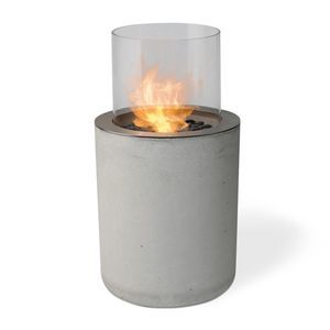 brûleur au bioéthanol en verre