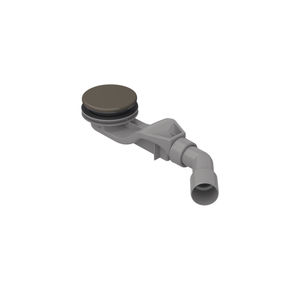 bonde de douche en acier inox