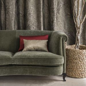 tissu d'ameublement / uni / en coton / en viscose