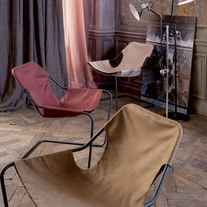 voilage uni / en lin / en polyester / lavable