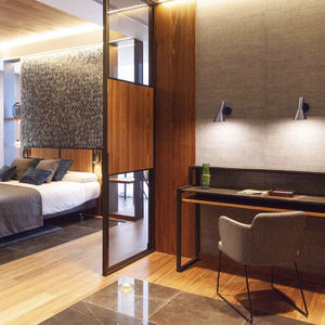 chambre d'hôtel contemporaine