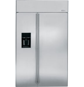 réfrigérateur résidentiel / américain / en inox / écologique