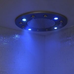 pommeau de douche encastrable au plafond