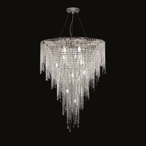 suspension / contemporaine / en cristal / en verre de Murano