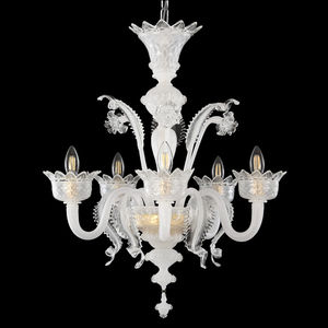 lustre de style / en verre de Murano / fait main / sur mesure