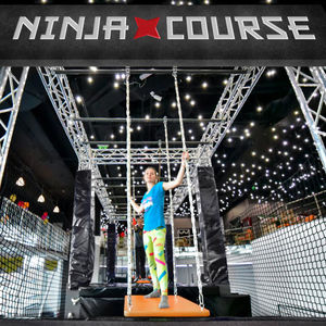 parcours d'obstacles pour aire de jeux
