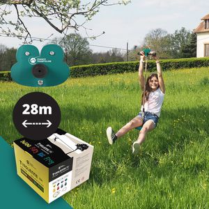 téléphérique pour aire de jeu 1