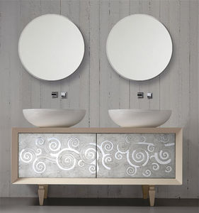 meuble vasque double