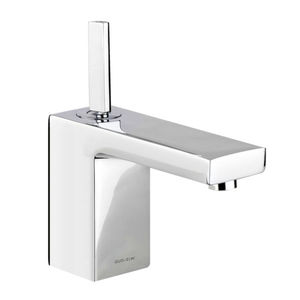 mitigeur pour vasque / en métal chromé / 1 trou