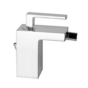 mitigeur pour bidet / en métal chromé / 1 trou