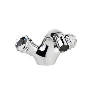 mélangeur pour bidet / à poser / en métal chromé / de salle de bain