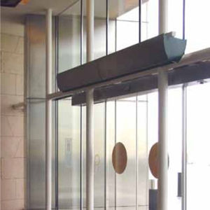 rideau d'air de plafond / mural / professionnel / pour commerce
