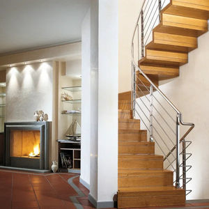 escalier quart tournant