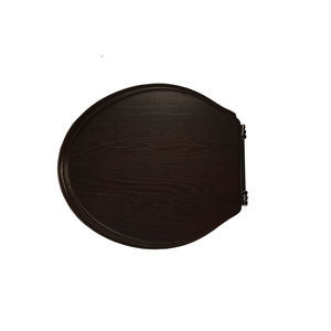 lunette de toilettes en acajou