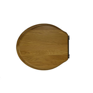 lunette de toilettes en chêne