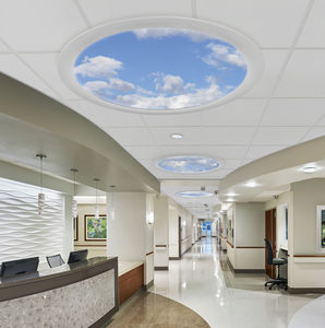 panneau led pour plafond ciel 1