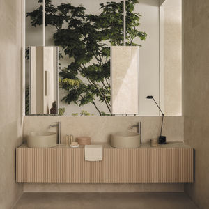 meuble vasque double