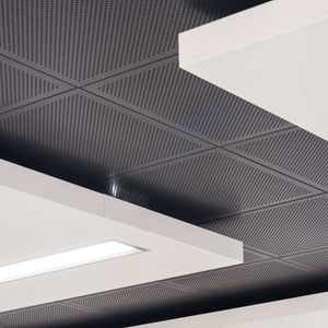 faux-plafond en aluminium / en dalles / en panneaux
