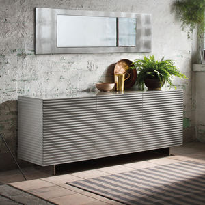 buffet haut / contemporain / en bois / en bois laqué